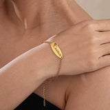 Bracciale Momenti Speciali: Nome & Data Incisi